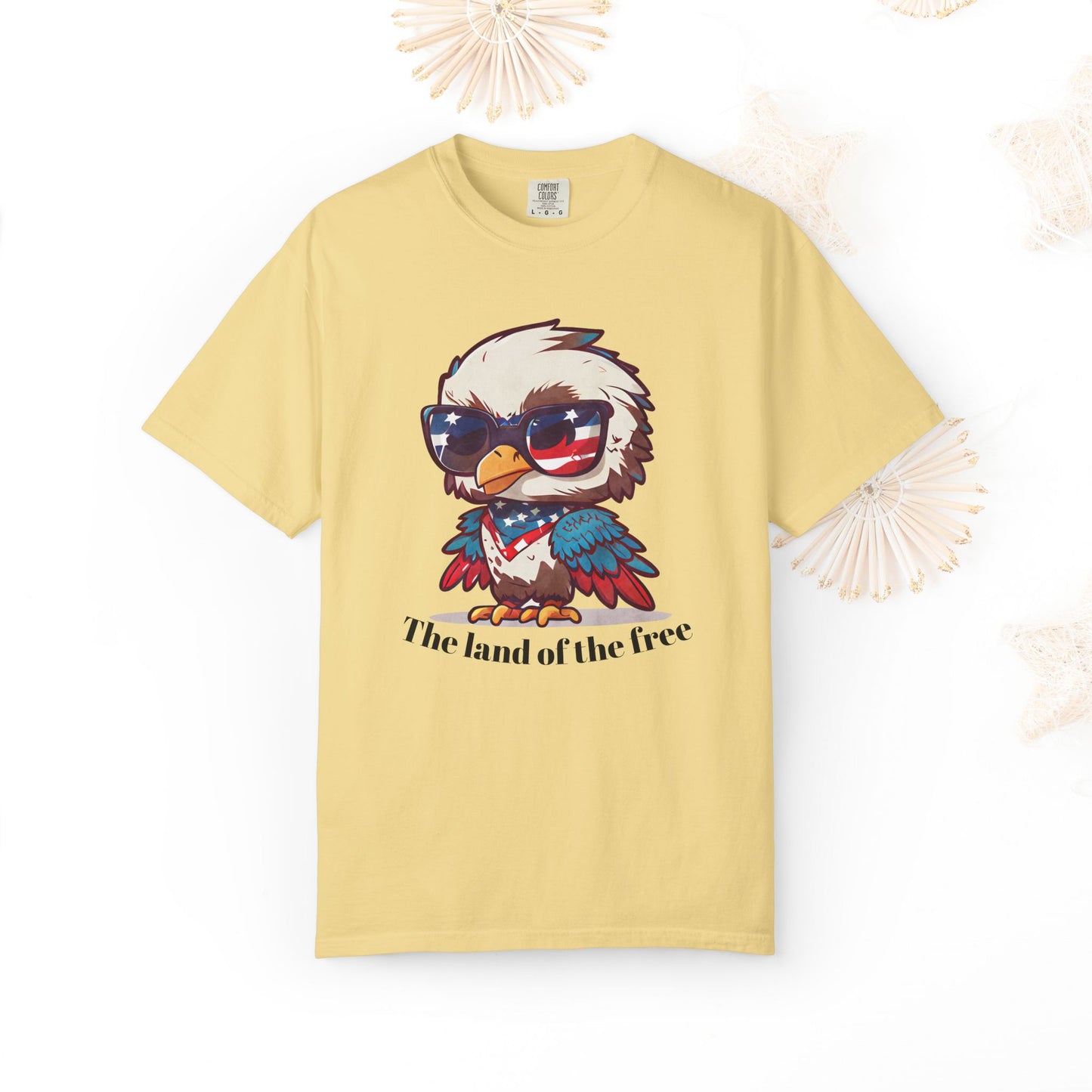 Patriotic Eagle T-Shirt, Comfort Colors