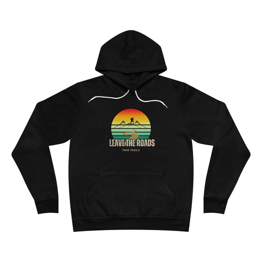 Adventure Inspired Unisex Hoodie - 'Leave the Roads, Take Trails' - DiRoMi