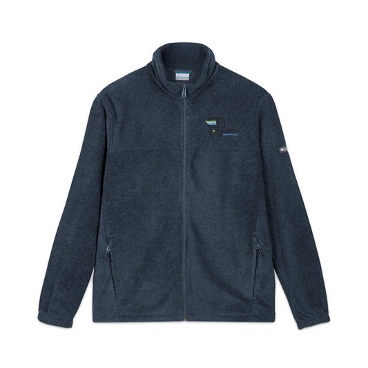 Embroidered Columbia Fleece Jacket