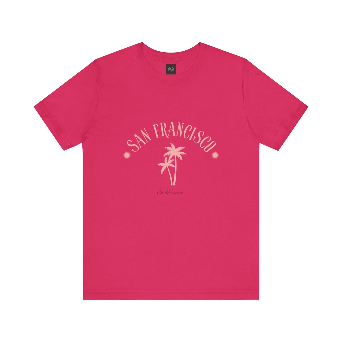California Vibes Women Tee with San Francisco Design - DiRoMi