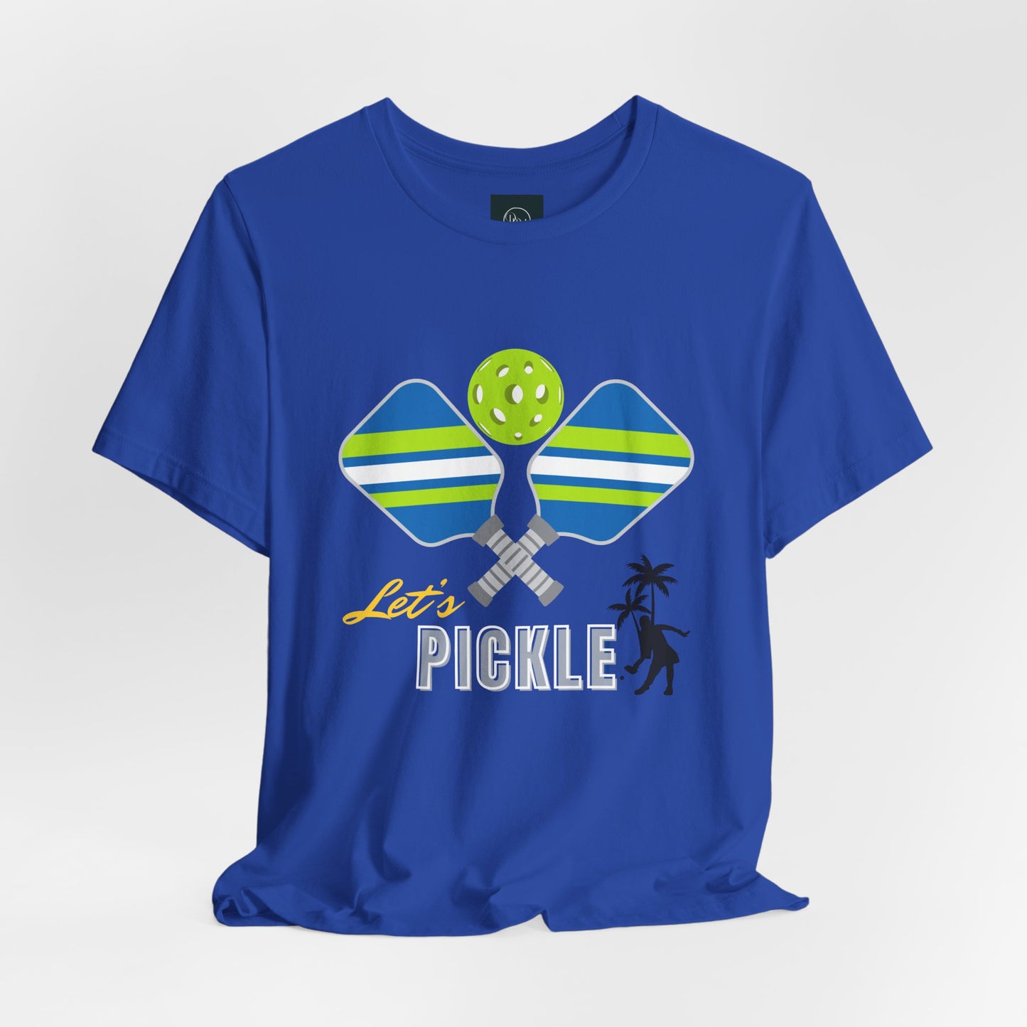 Let's Pickle! Unisex Short Sleeve Tee - Fun Pickleball T-Shirt for Sport Lovers - DiRoMi