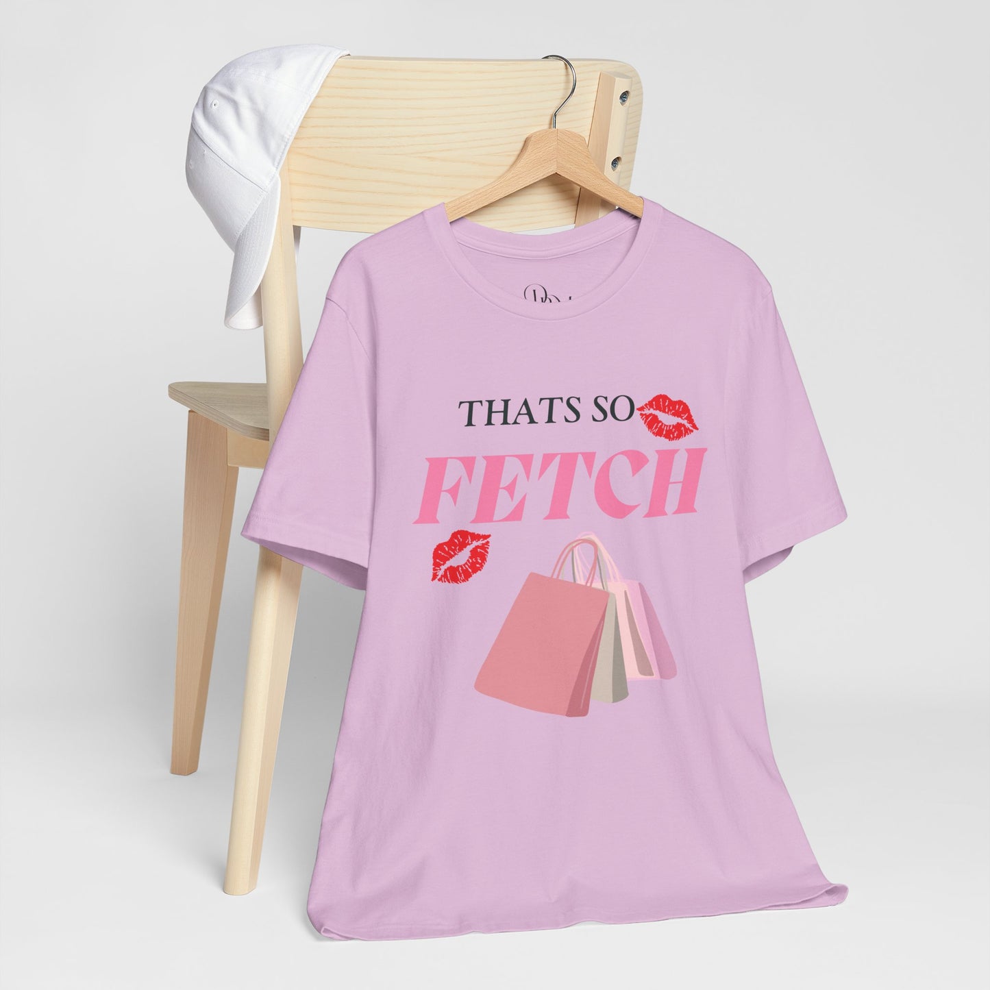 That's So Fetch teen girl Jersey Short Sleeve Tee - Trendy Graphic Tee for Fashion Lovers - DiRoMi