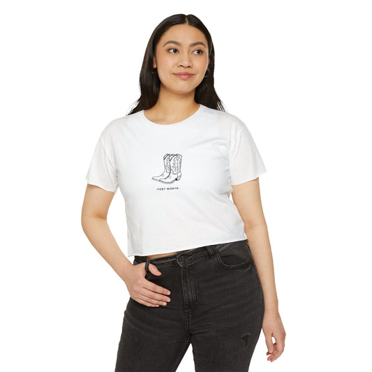 Cowgirl Vibes teens Festival Crop Top - Perfect for Country Concerts & Summer Events - DiRoMi