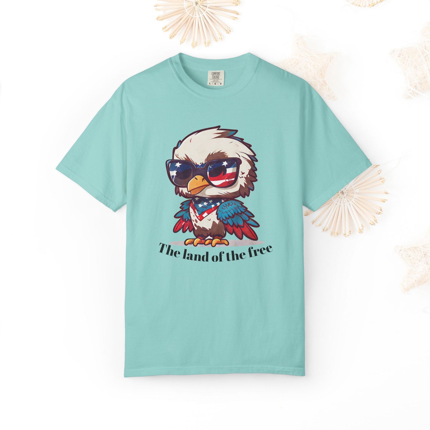 Patriotic Eagle T-Shirt, Comfort Colors