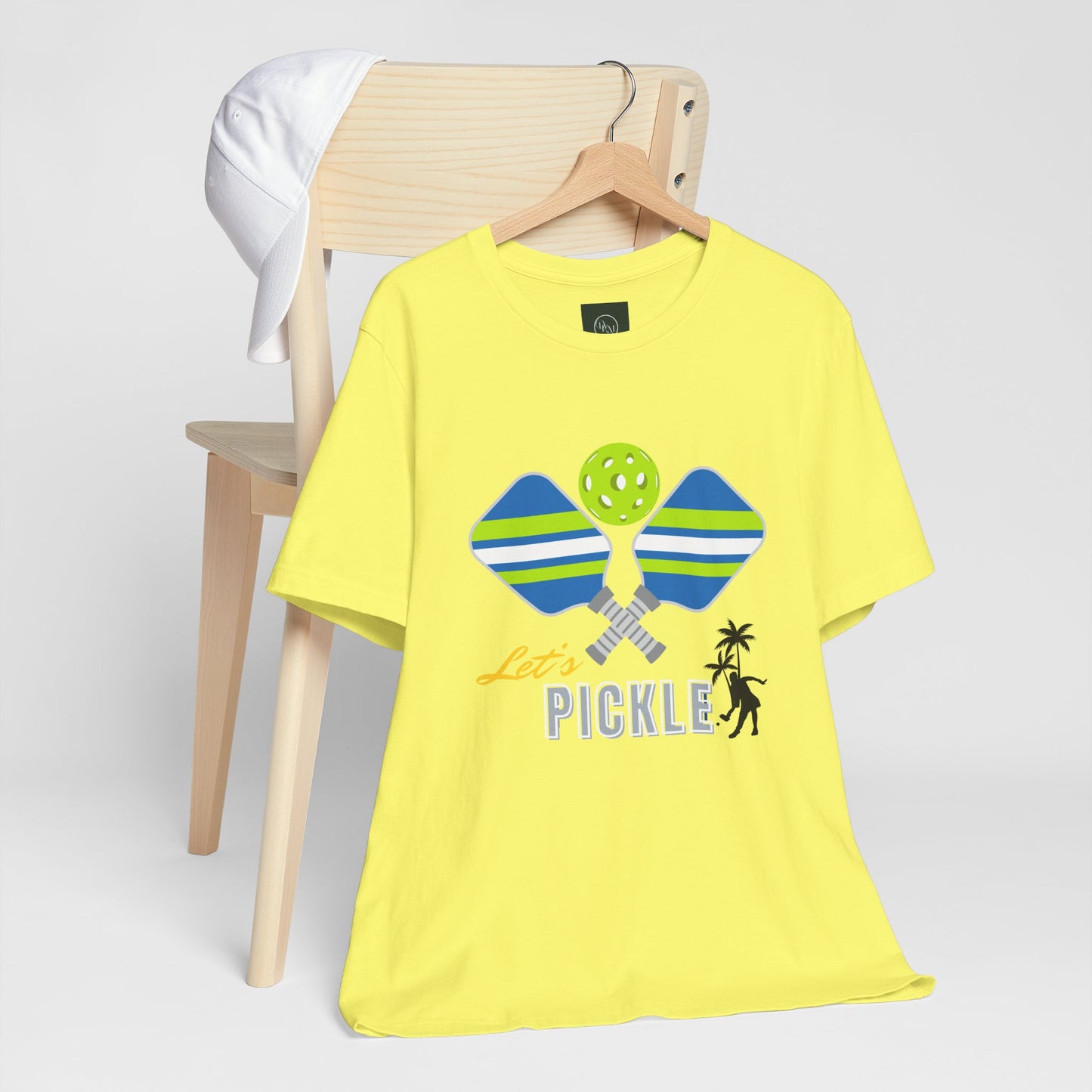 Let's Pickle! Unisex Short Sleeve Tee - Fun Pickleball T-Shirt for Sport Lovers - DiRoMi