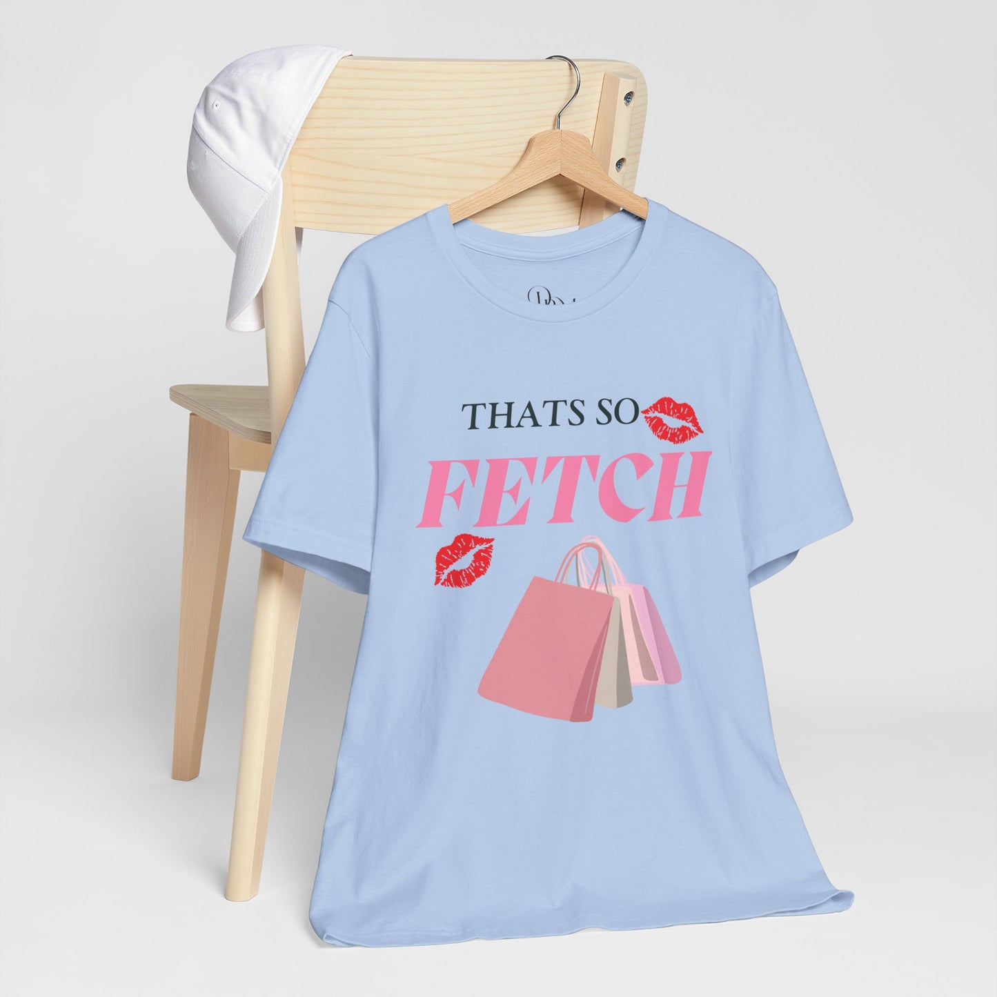 That's So Fetch teen girl Jersey Short Sleeve Tee - Trendy Graphic Tee for Fashion Lovers - DiRoMi