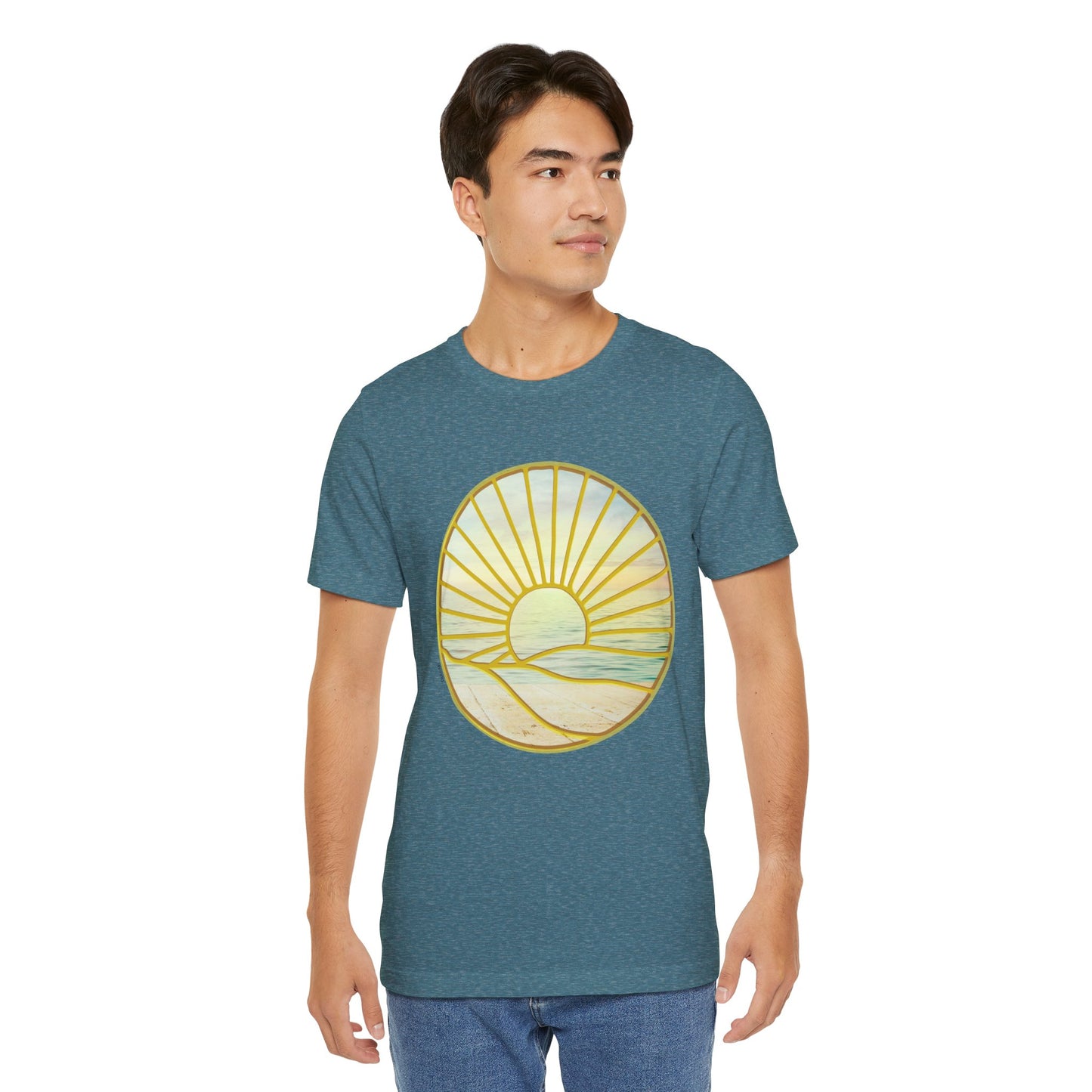 Sunrise Unisex Tee - Perfect for Days of Relaxation : Spring & Summer - DiRoMi