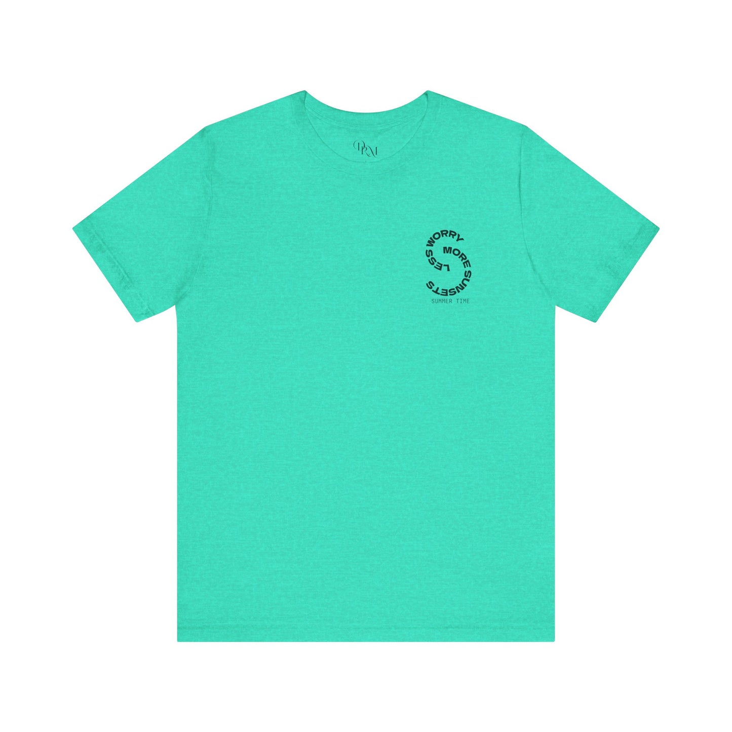 Beach Vibes Unisex Tee, Summer Vacation T-Shirt, Ocean Lover Shirt, Coastal Graphic Top, Beach Bum Apparel, back and front shirt