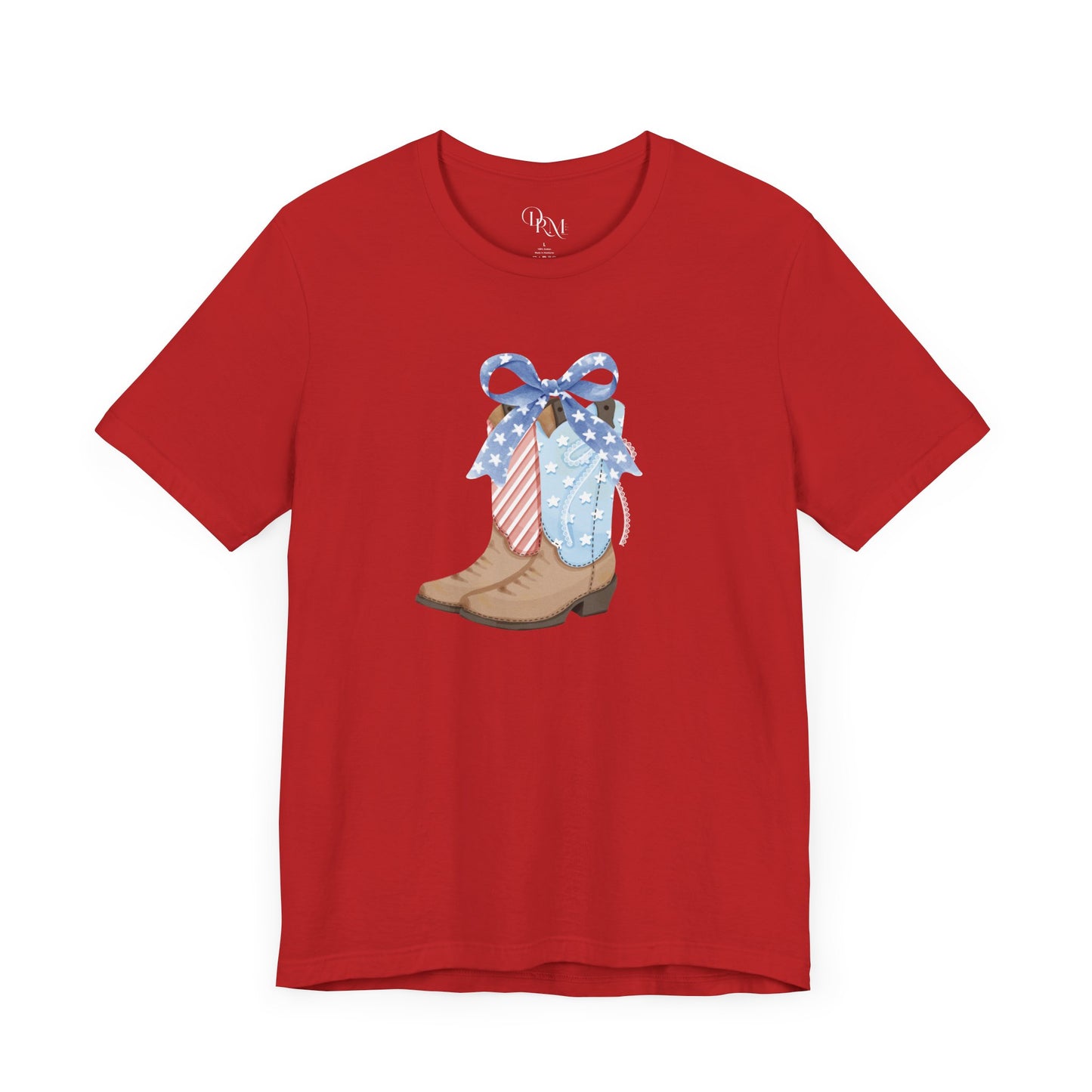 Patriotic Cowboy Boot Tee