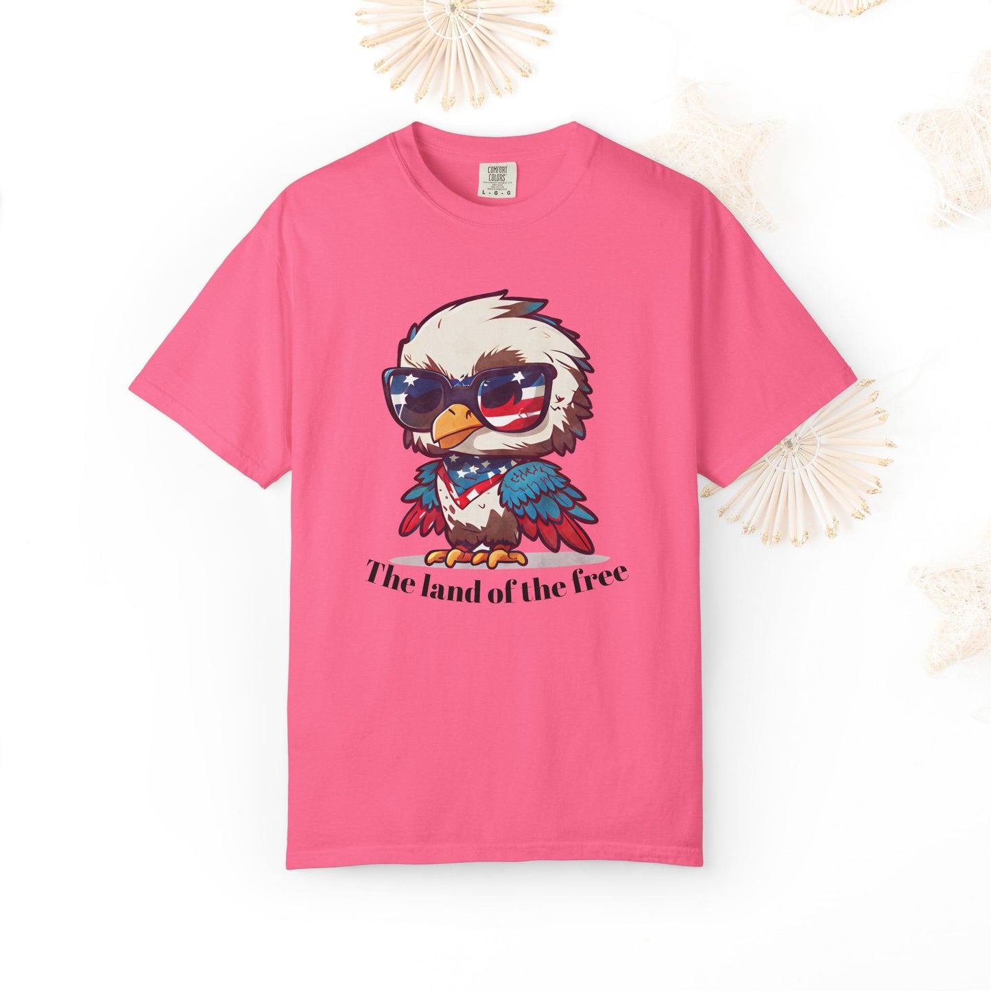 Patriotic Eagle T-Shirt, Comfort Colors
