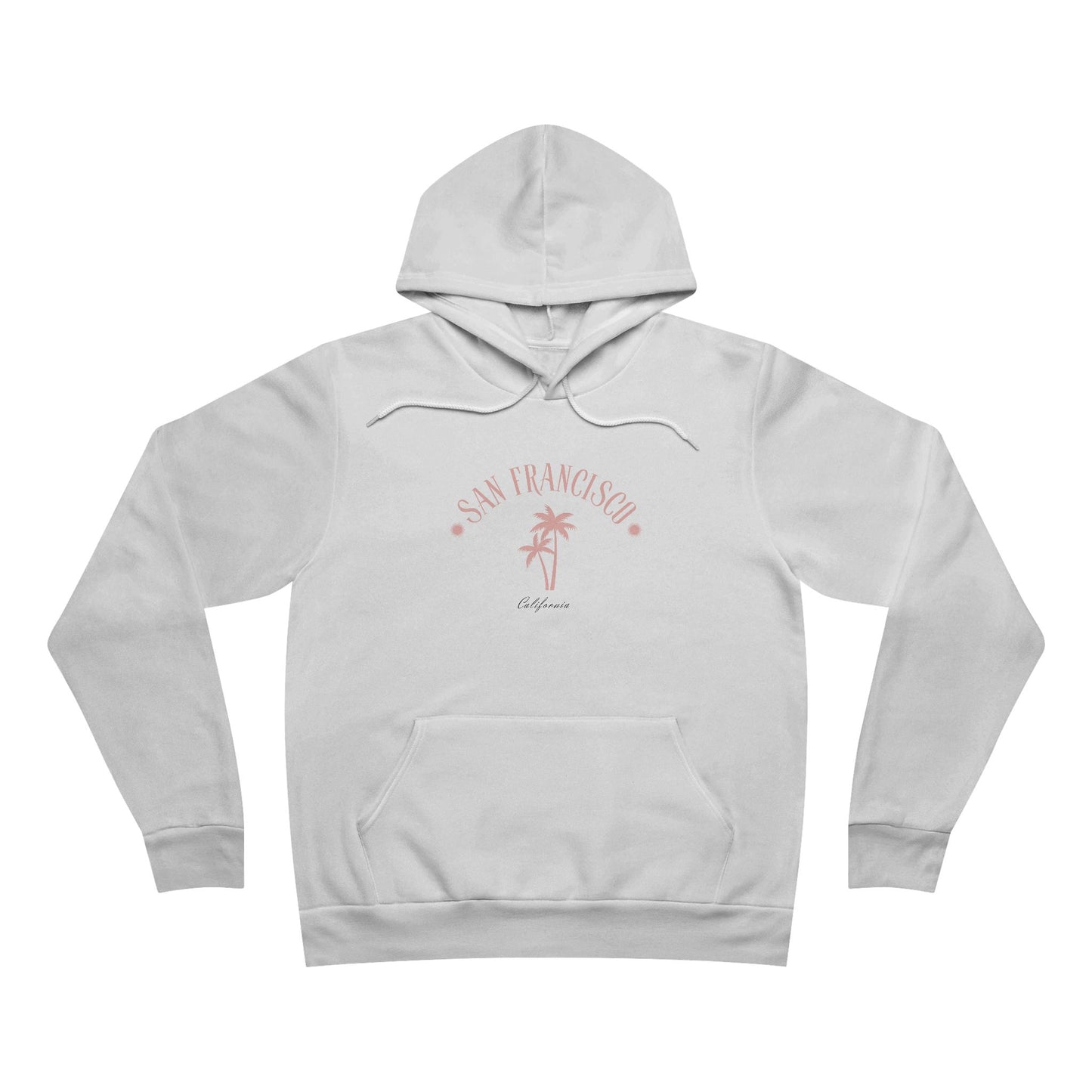 San Francisco Palm Tree Unisex Hoodie - Cozy Casual Wear - DiRoMi