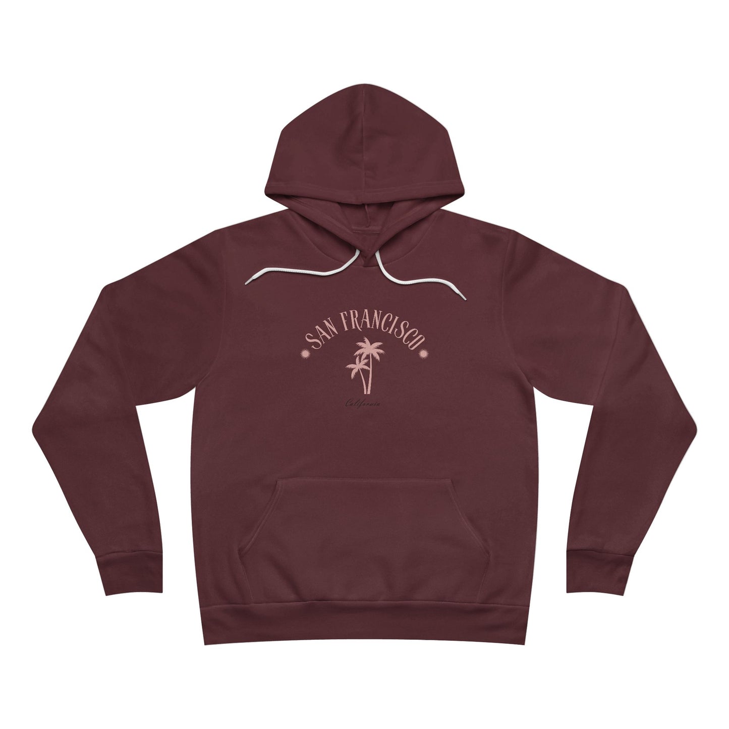San Francisco Palm Tree Unisex Hoodie - Cozy Casual Wear - DiRoMi