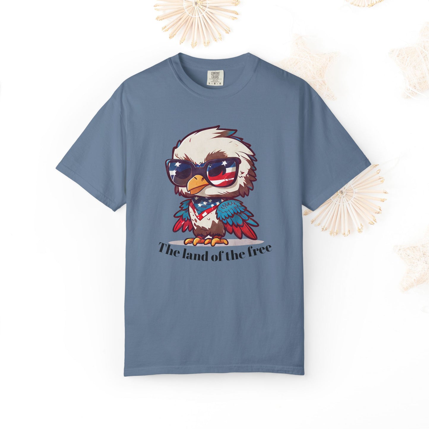 Patriotic Eagle T-Shirt, Comfort Colors