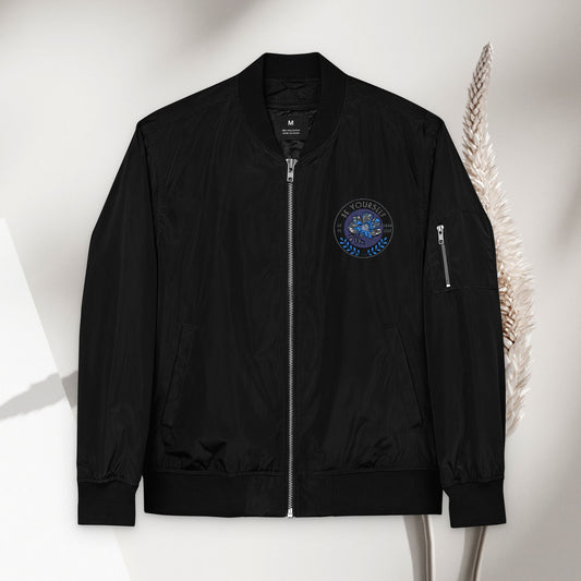 Eco-Friendly Embroidered Bomber Jacket - Stylish & Sustainable - DiRoMi