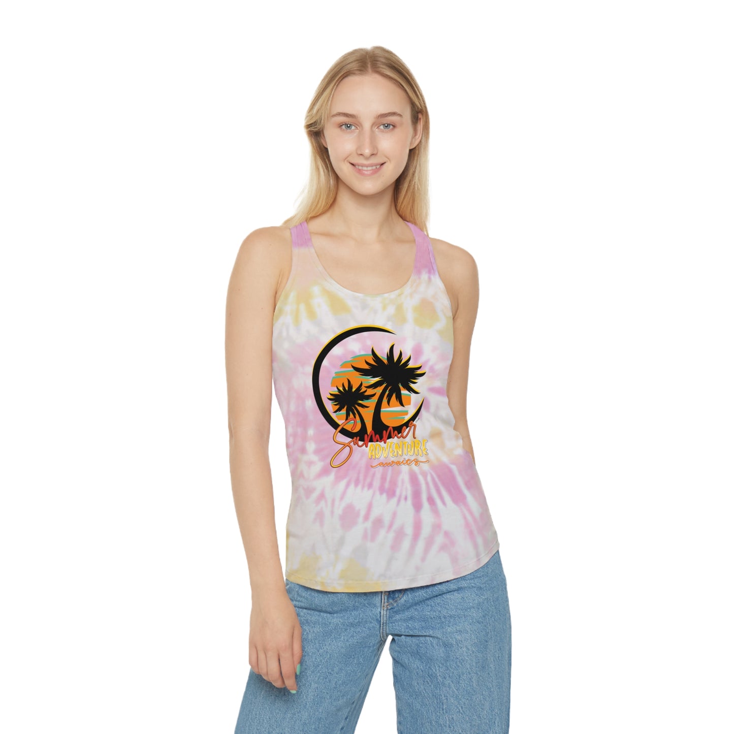 Summer Vibes Tie Dye Tank Top