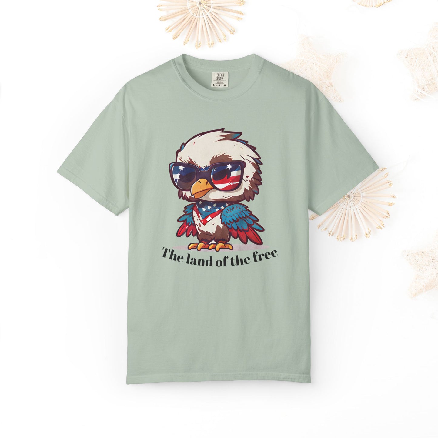 Patriotic Eagle T-Shirt, Comfort Colors