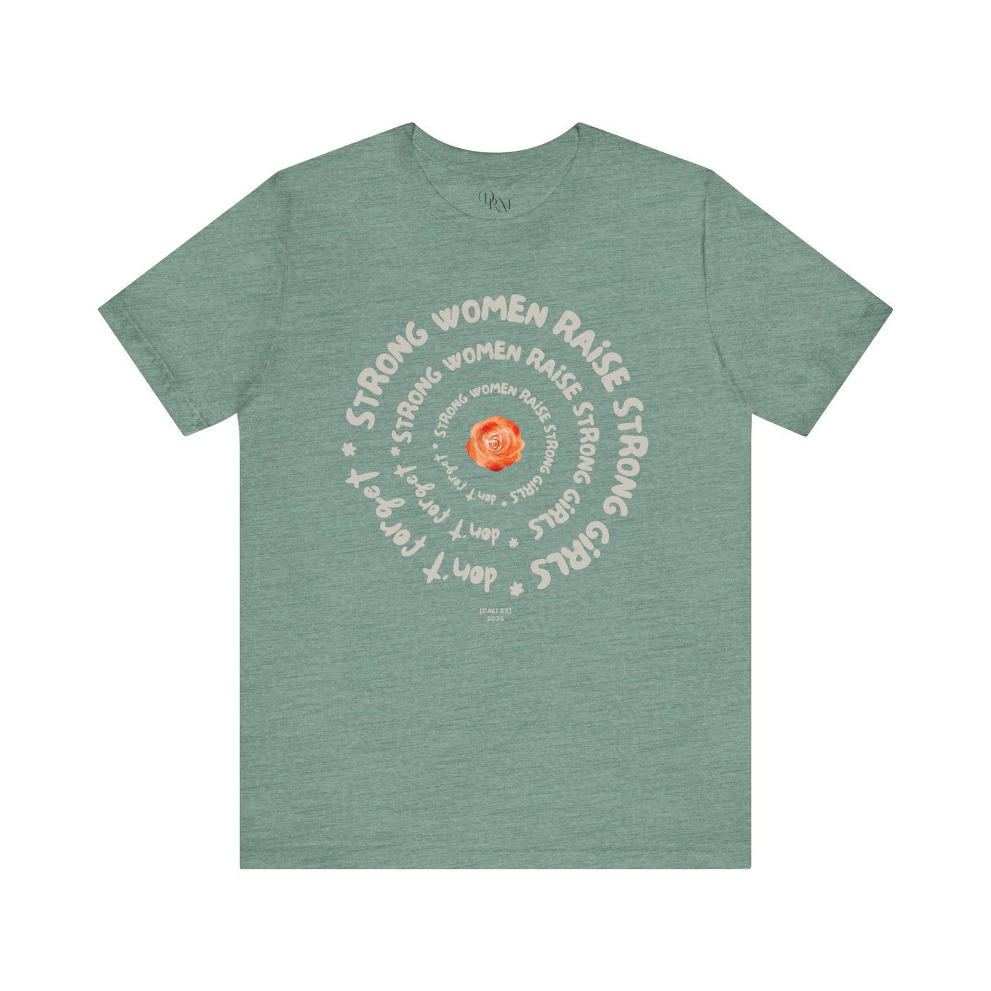 Empowering Women Tee - Strong Women Raise Strong Girls Graphic Tee, Feminist Gift, Inspirational Shirt, Mother's day gift,Gift for Her, moms - DiRoMi