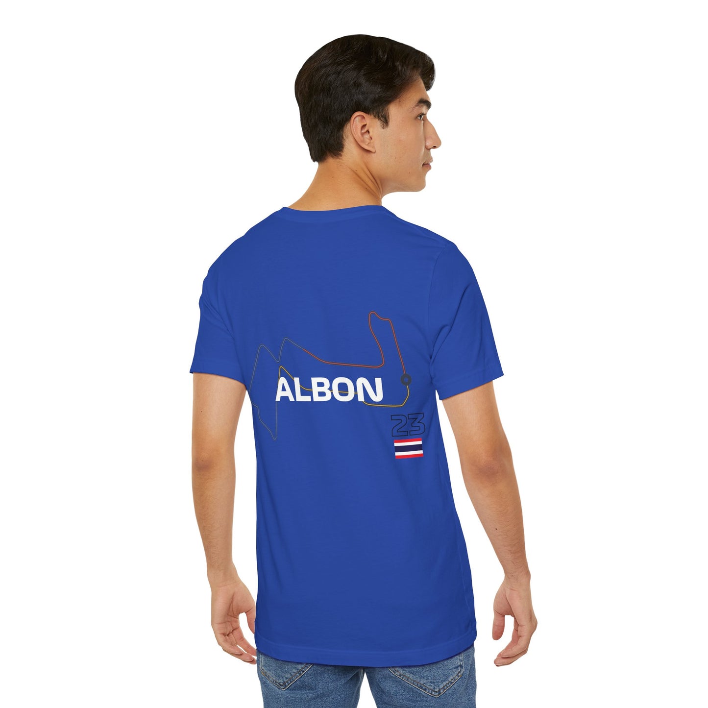 F1 ALBON 23 back Design