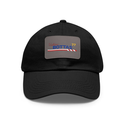 Leather Patch Dad Hat, F1 Valteri Bottas