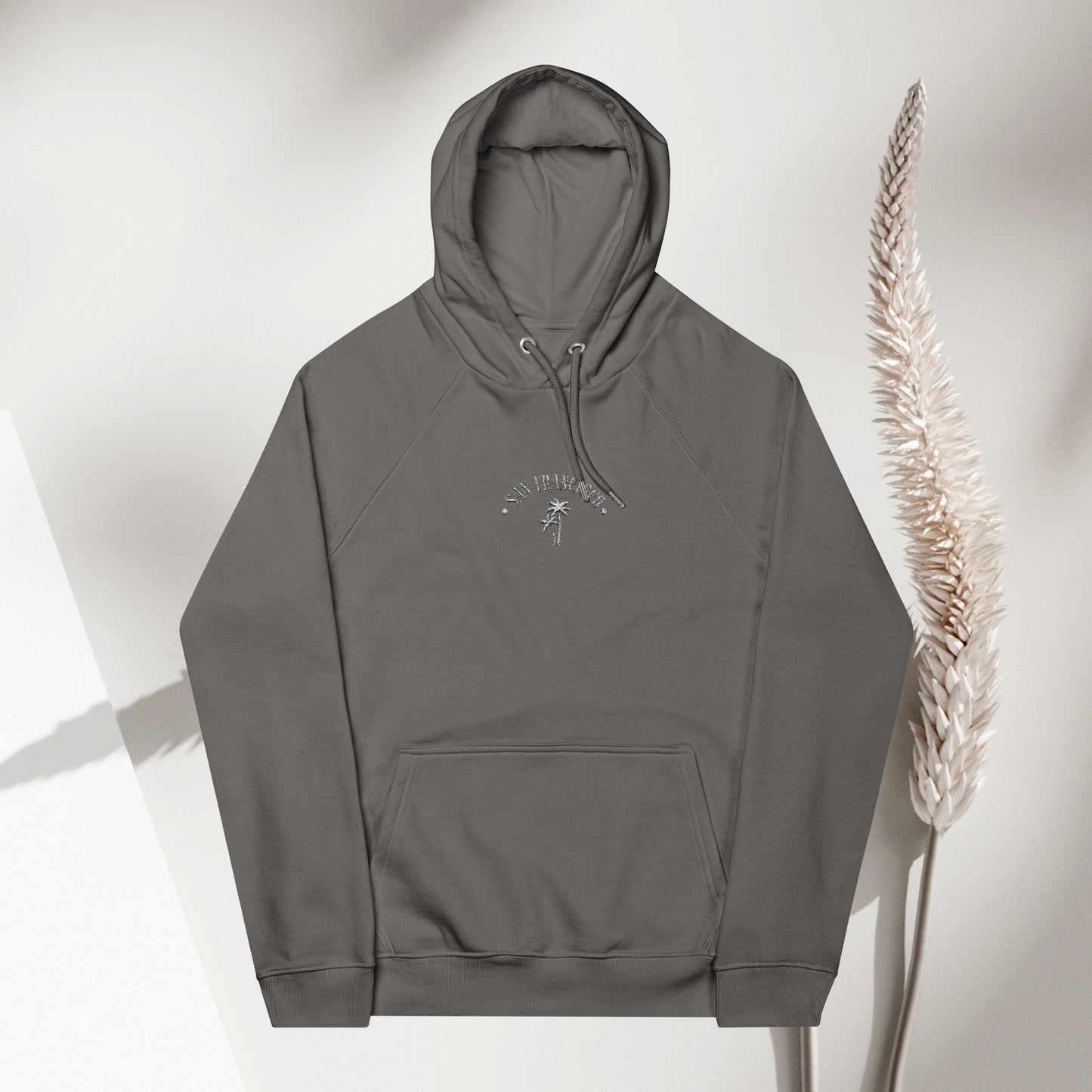 Women Eco-Friendly Hoodie with Embroidered Design - Sustainable Comfort for Everyday Wear - DiRoMi