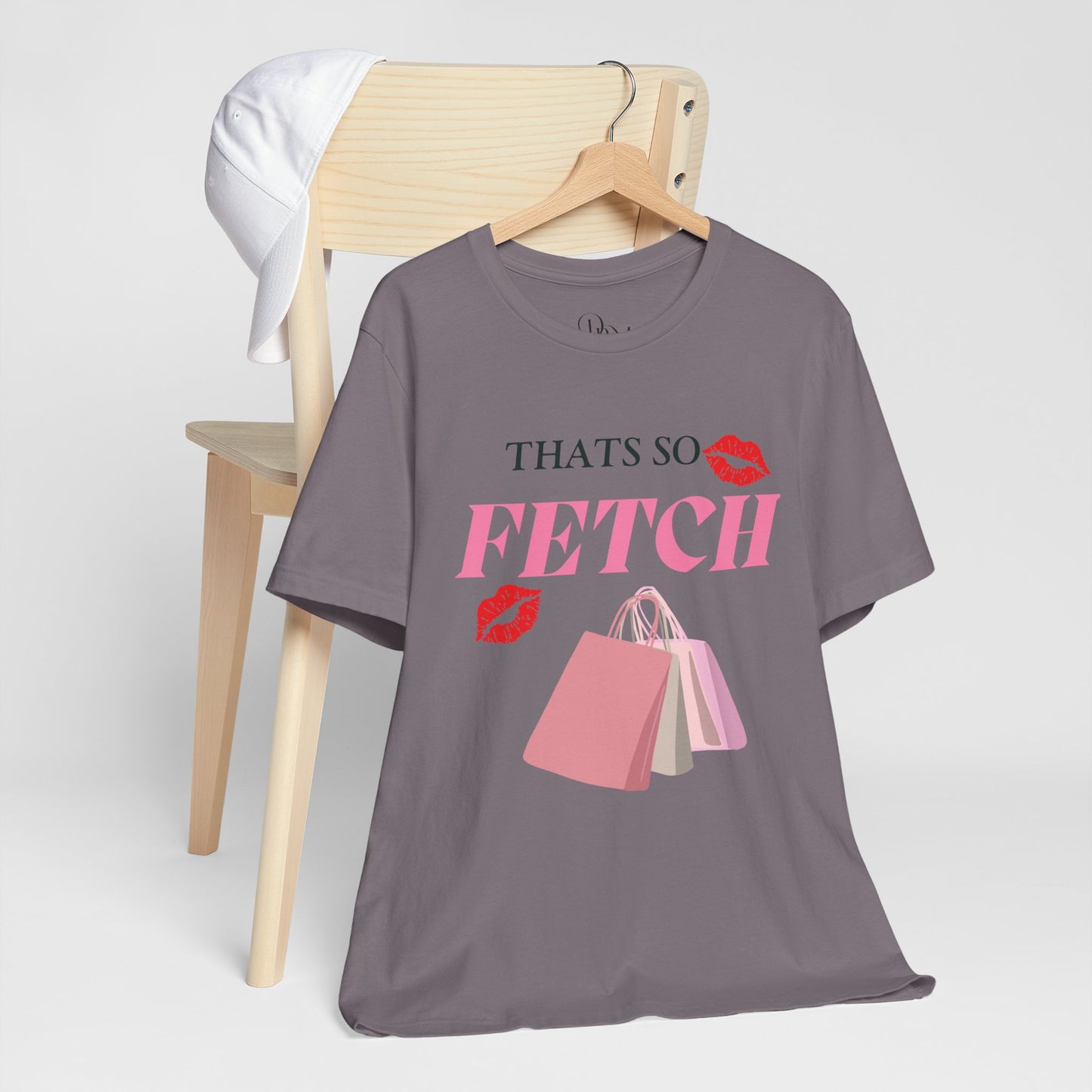 That's So Fetch teen girl Jersey Short Sleeve Tee - Trendy Graphic Tee for Fashion Lovers - DiRoMi