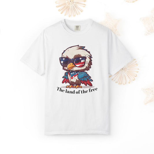 Patriotic Eagle T-Shirt, Comfort Colors