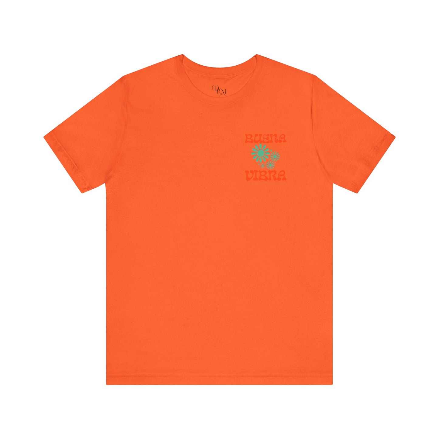 Buena Vibra Tee -Good vibes Summer Unisex Jersey Short Sleeve Shirt for Positive Energy, Beach Day, Summer Vibes, Gift, Casual Wear - DiRoMi