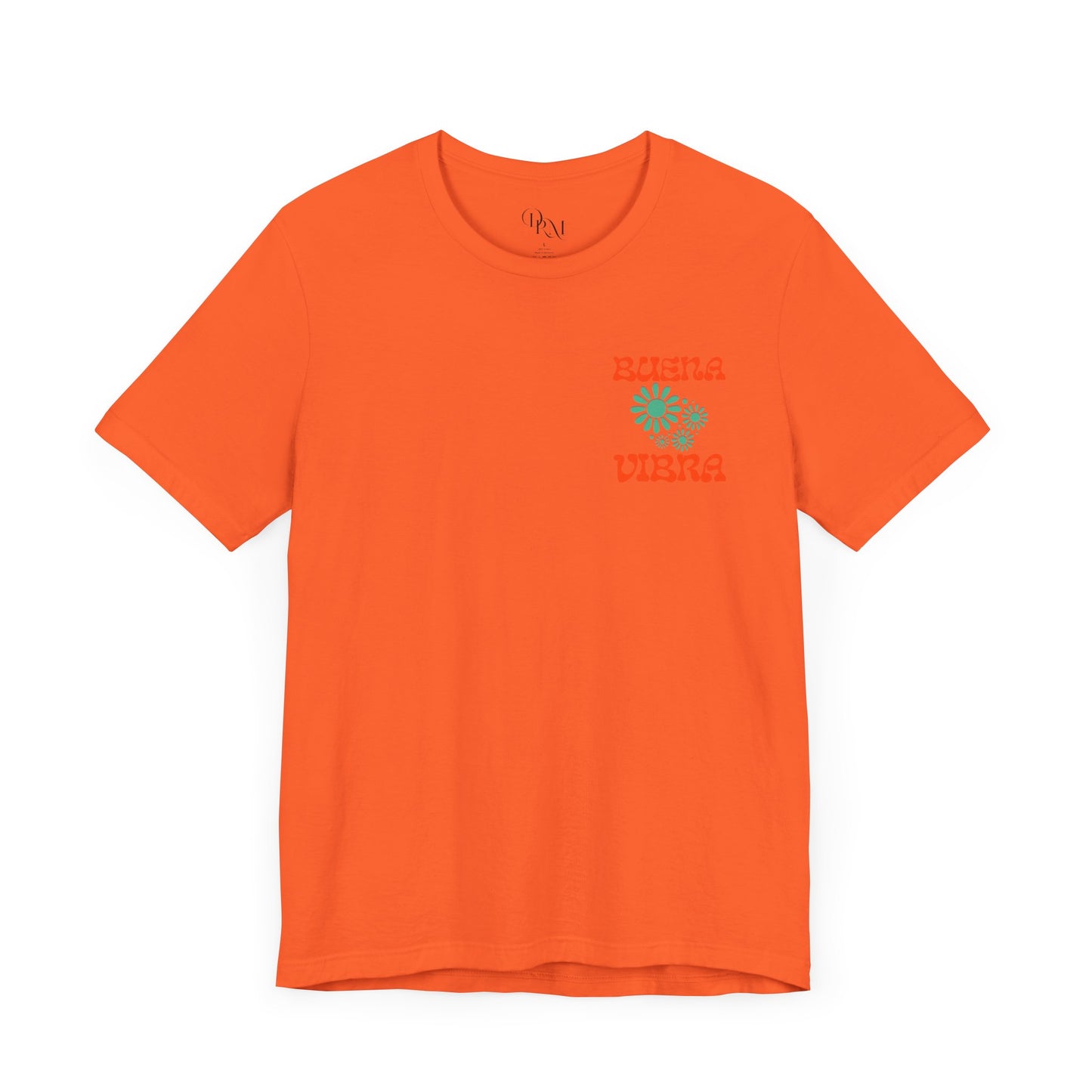 Buena Vibra Tee -Good vibes Summer Unisex Jersey Short Sleeve Shirt for Positive Energy, Beach Day, Summer Vibes, Gift, Casual Wear - DiRoMi