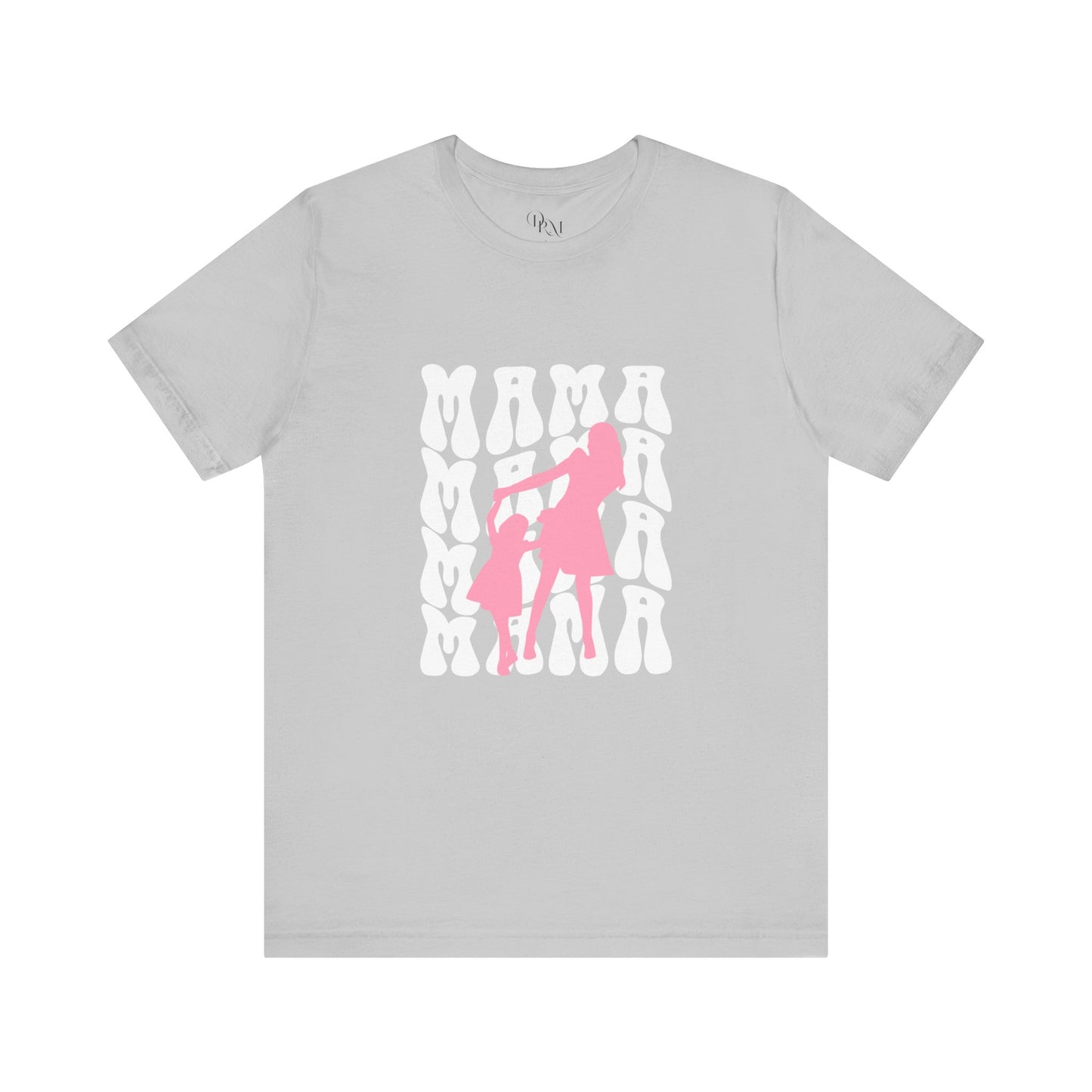 Chic Feminine Silhouette Tee, Mother's day, Girl mom, Mama of a girl - DiRoMi
