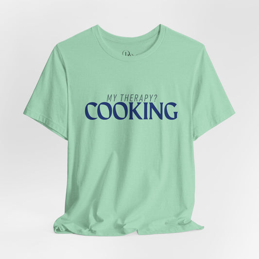 Cooking Therapy Unisex Jersey Tee - DiRoMi
