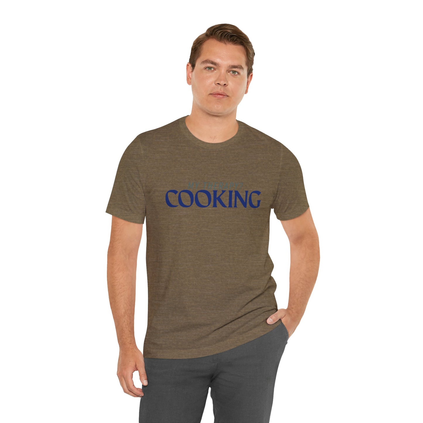 Cooking Therapy Unisex Jersey Tee - DiRoMi