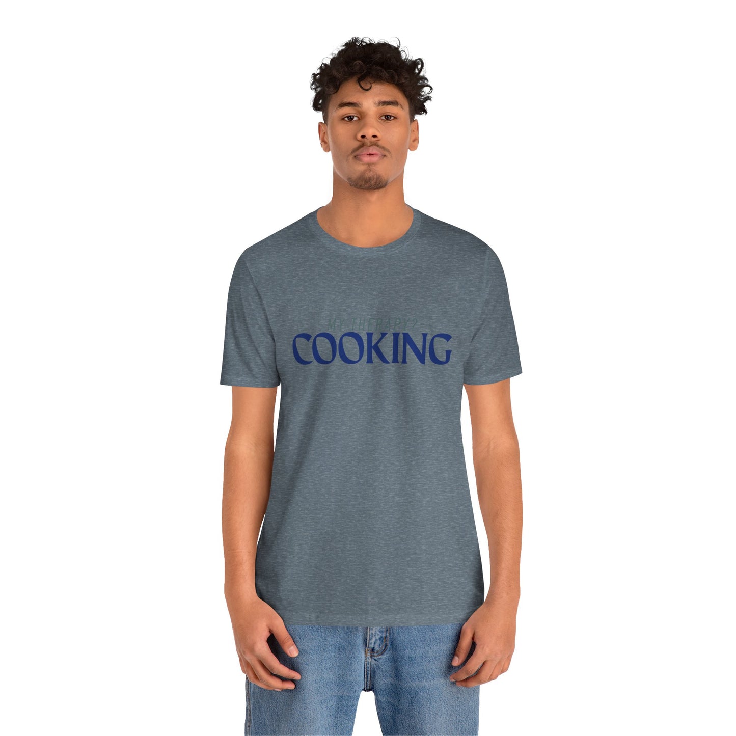 Cooking Therapy Unisex Jersey Tee - DiRoMi