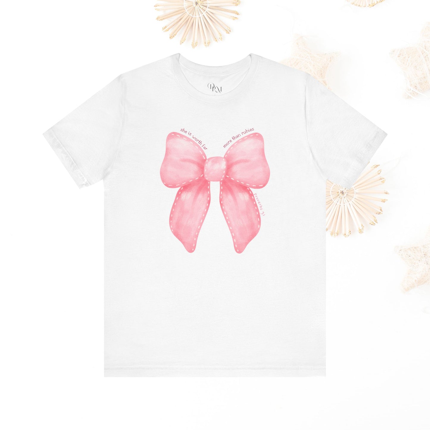 Coquette Pink Bow Tee, Coquette T Shirt, Messy Coquette, - DiRoMi