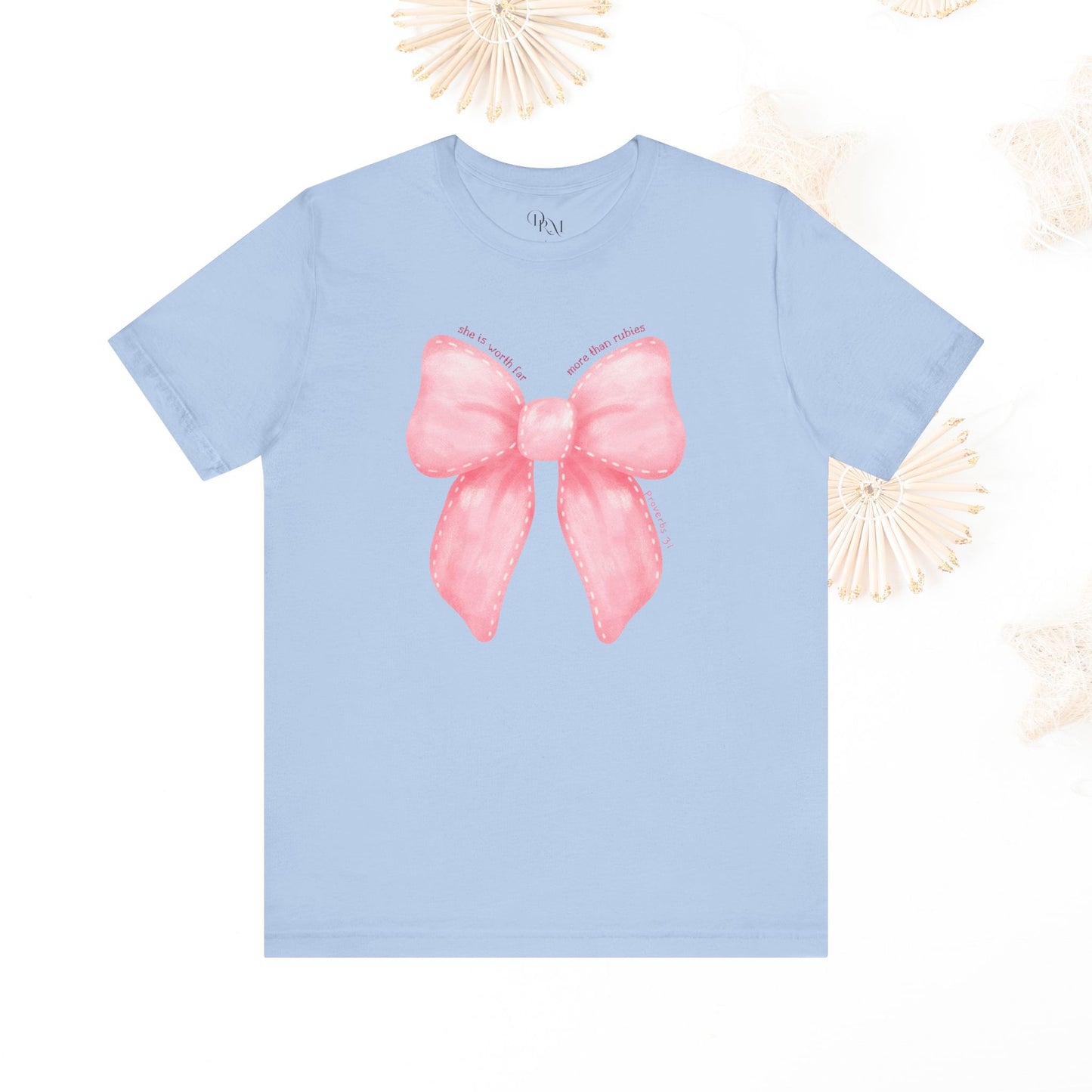 Coquette Pink Bow Tee, Coquette T Shirt, Messy Coquette, - DiRoMi