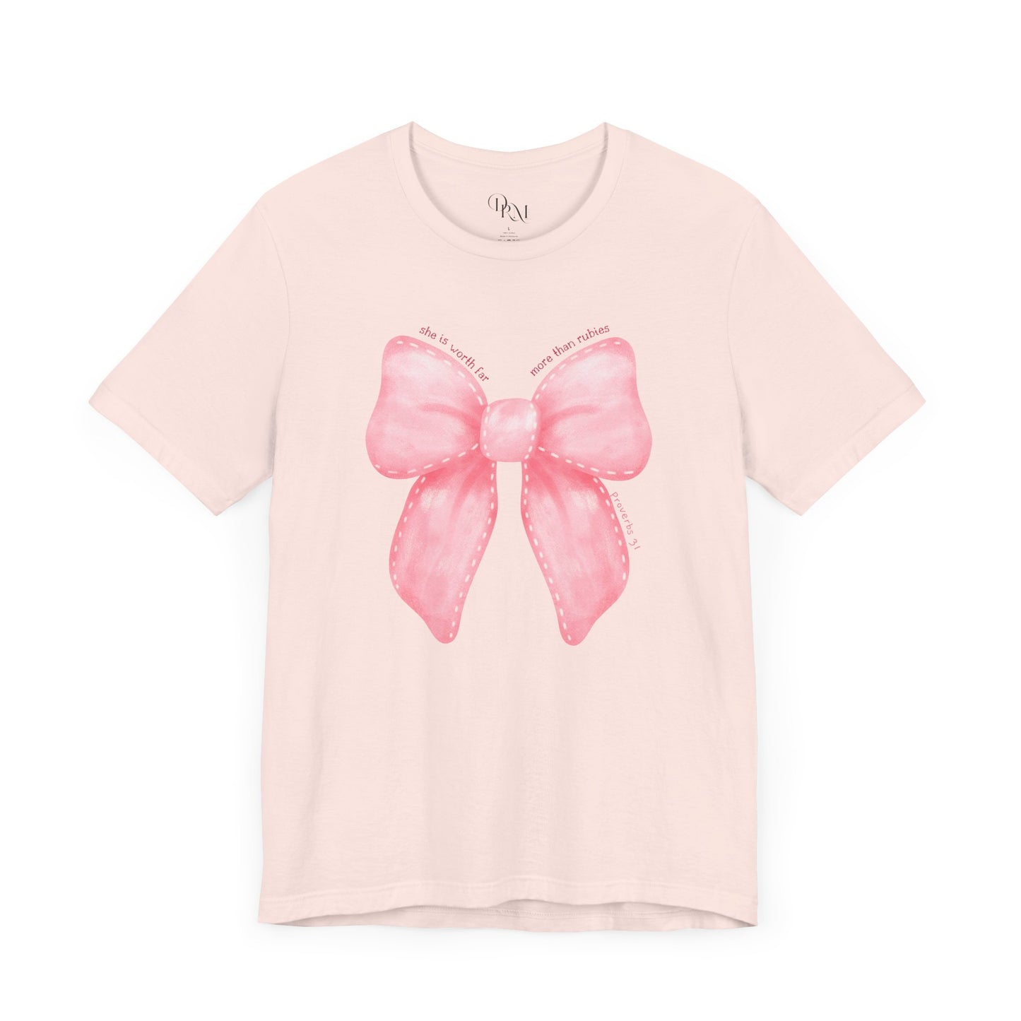 Coquette Pink Bow Tee, Coquette T Shirt, Messy Coquette, - DiRoMi
