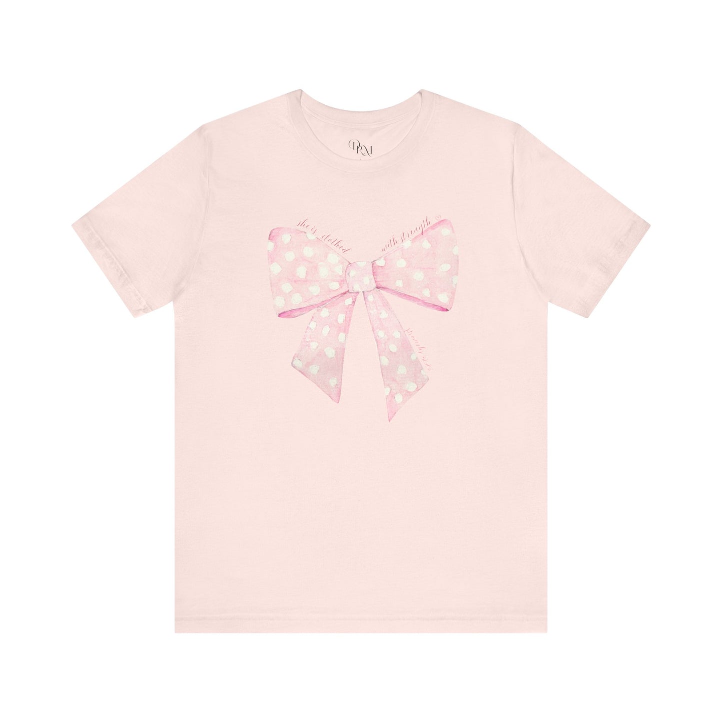 Coquette Polka Dot Bow Tee for Women, Coquette shirt - DiRoMi