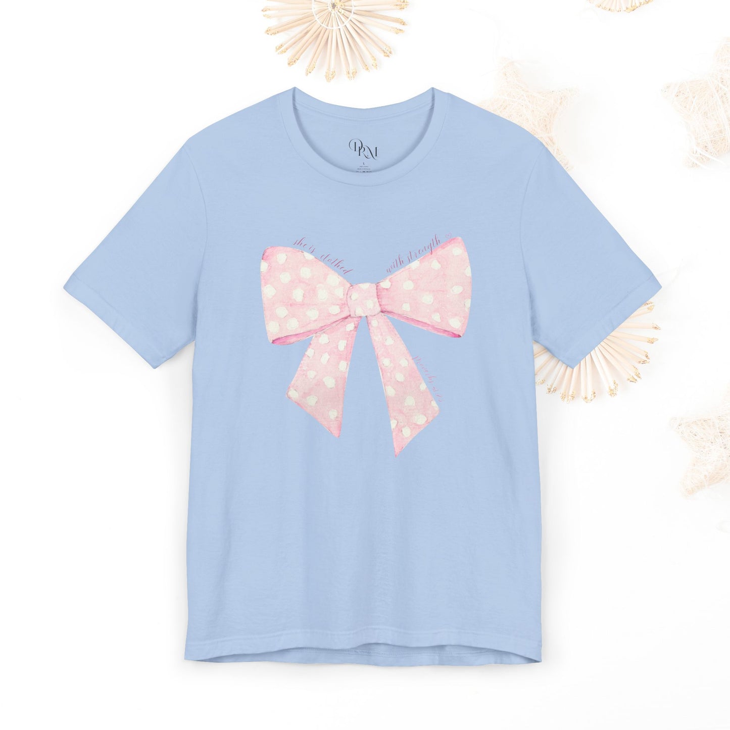 Coquette Polka Dot Bow Tee for Women, Coquette shirt - DiRoMi