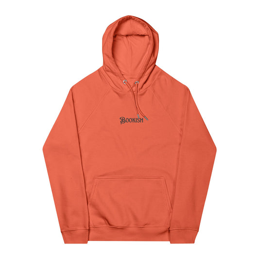 Eco-Friendly Unisex Hoodie with 'Bookish' Embroidery | Cozy & Stylish - DiRoMi