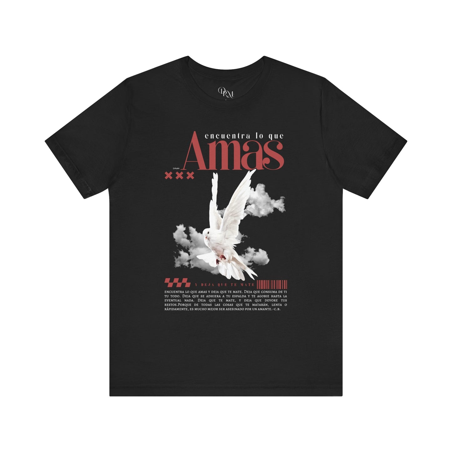 'Encuentra lo que Amas' camiseta, Vintage Fashion, Unisex Graphic - DiRoMi