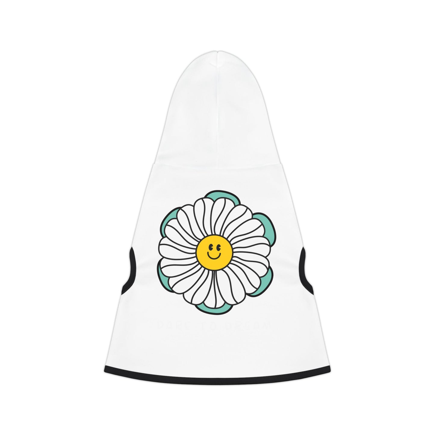 Happy Daisy Pet Hoodie - Cozy Floral Dog Wear for Stylish Pets - DiRoMi