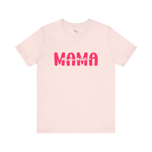Mama Love Unisex Tee, Perfect Gift for Moms, Mother's Day Shirt, Cute Casual Top, Mom Life Apparel, Birthday Gift