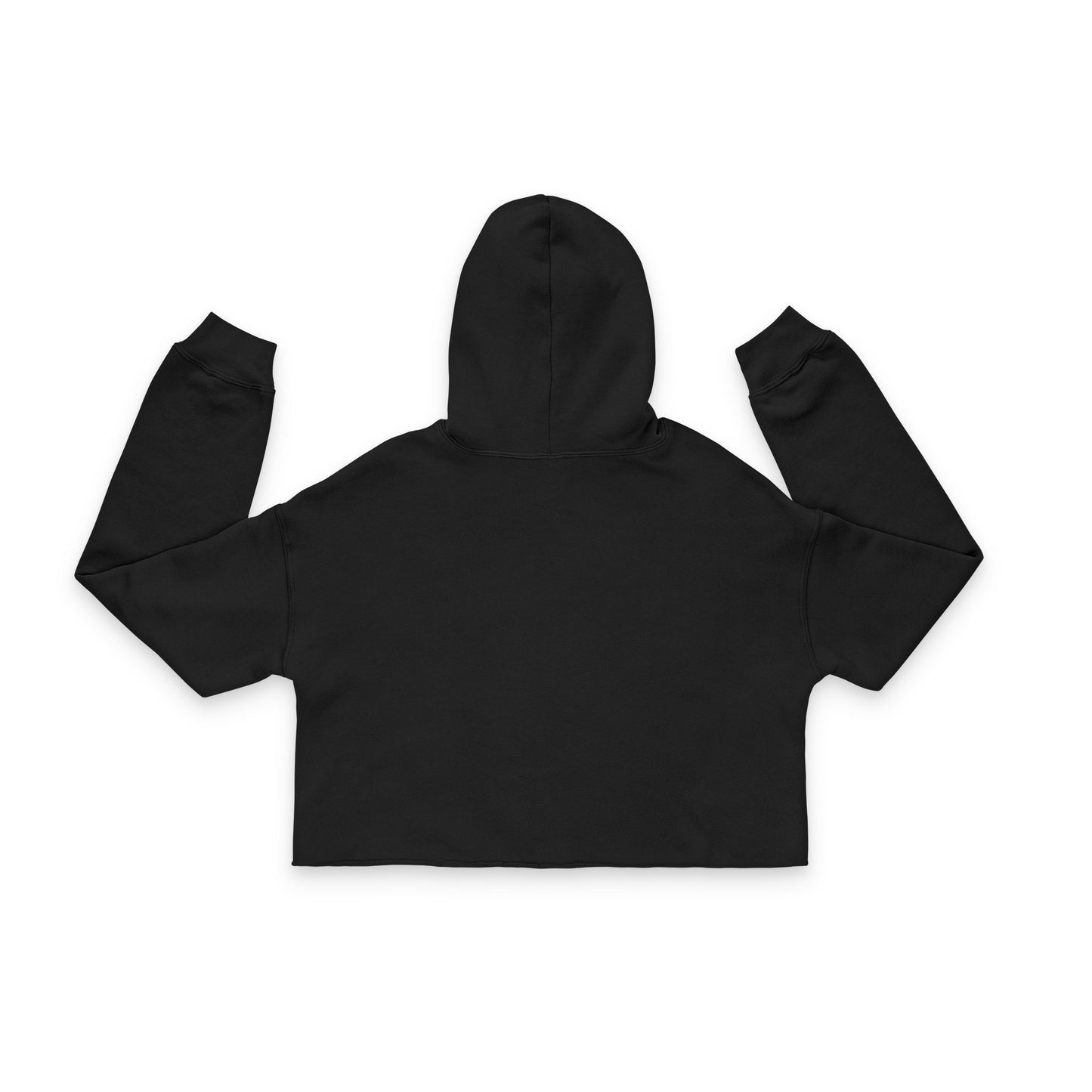 Mama Love Women's Cropped Hoodie, Mother's Day Gift, Casual Stylish Pullover, Trendy Streetwear, Gift for New Moms, Black Hoodie - DiRoMi