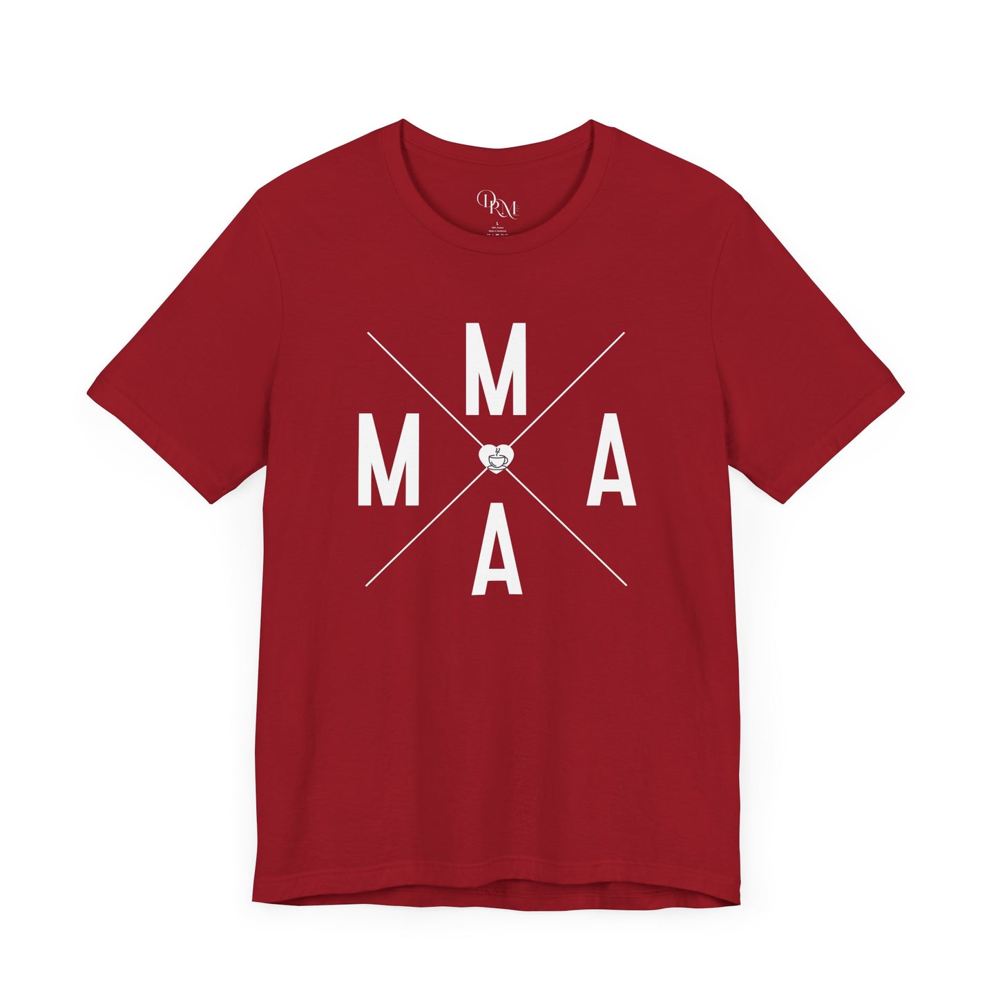 Mama Loves coffee Tee -Mother's day gift, Mom, mama, Workout Shirt, Casual, Sports Apparel, casual shirt, graphic shirt, Mom shirt, T shirt - DiRoMi