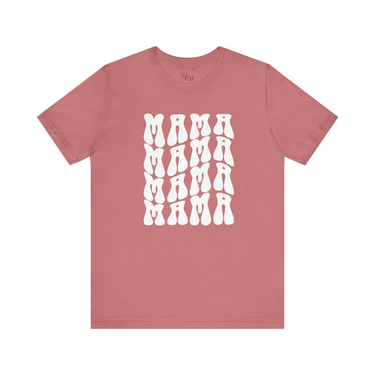 Mama Vibes Unisex Tee, Stylish Mother's Day Gift, Casual Everyday Wear, Perfect for Moms, Unique Gift for Her, Mom, Mamá - DiRoMi