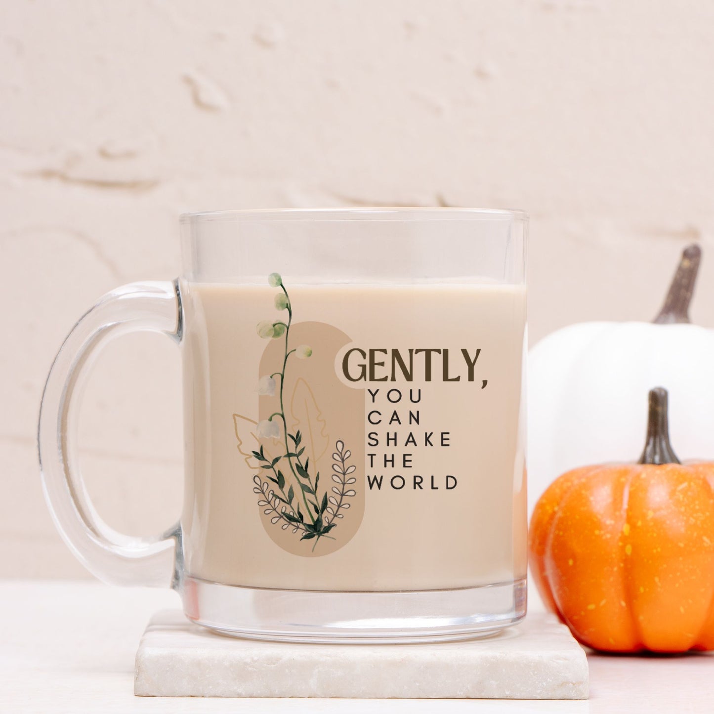 Mug Glass, personalized Glass , Gifts - DiRoMi
