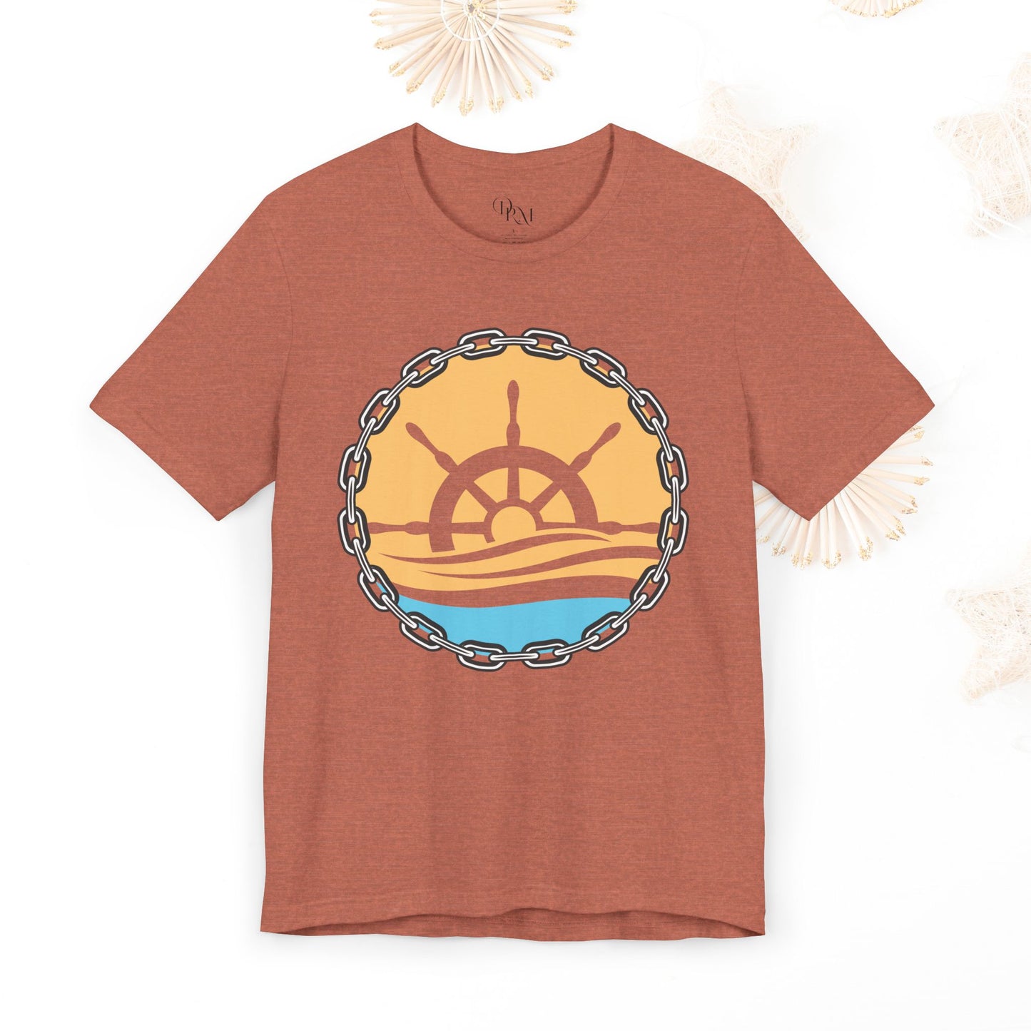 Nautical Adventure Unisex Tee, Beach Lover Gift, Summer Vibes, Ocean Spirit, Sailor Pride, Casual Everyday Wear, Sea, Ocean Tee - DiRoMi