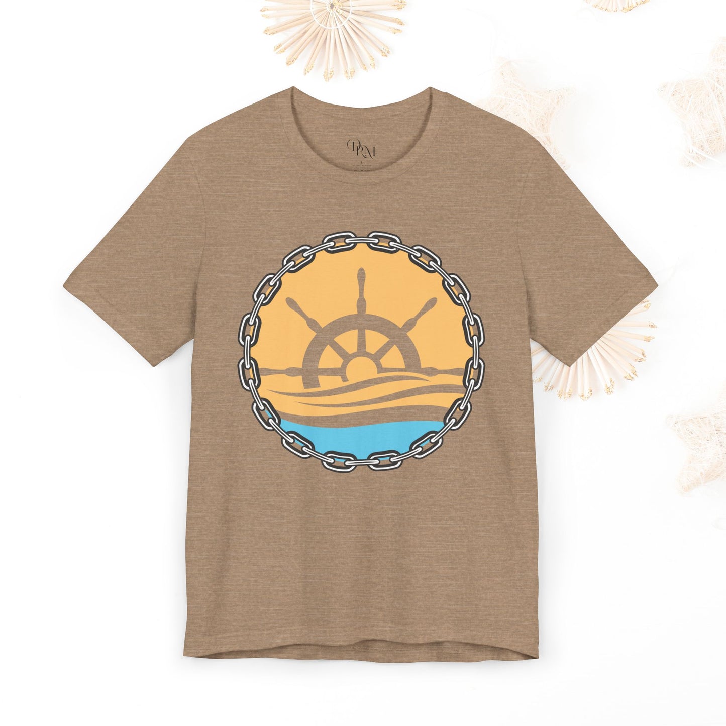 Nautical Adventure Unisex Tee, Beach Lover Gift, Summer Vibes, Ocean Spirit, Sailor Pride, Casual Everyday Wear, Sea, Ocean Tee - DiRoMi