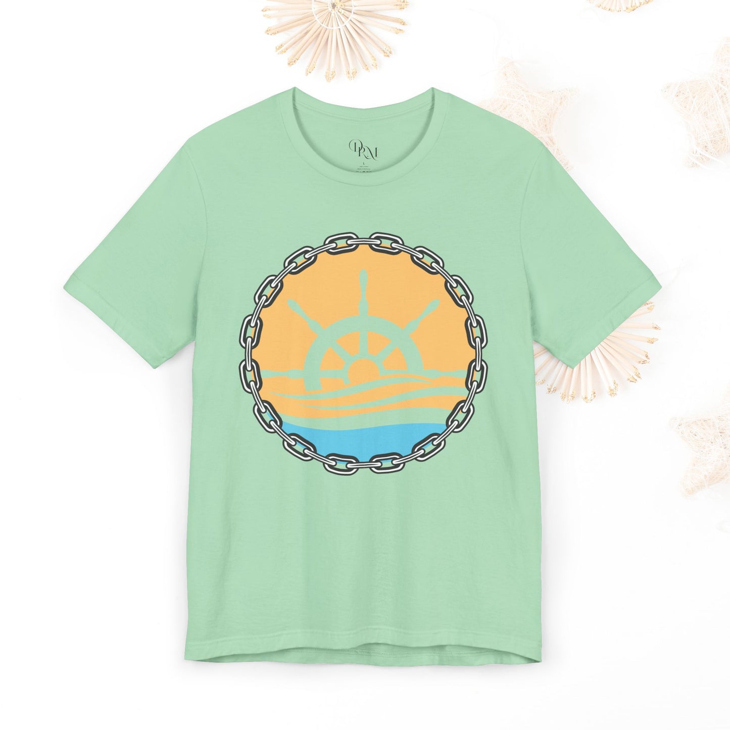 Nautical Adventure Unisex Tee, Beach Lover Gift, Summer Vibes, Ocean Spirit, Sailor Pride, Casual Everyday Wear, Sea, Ocean Tee - DiRoMi