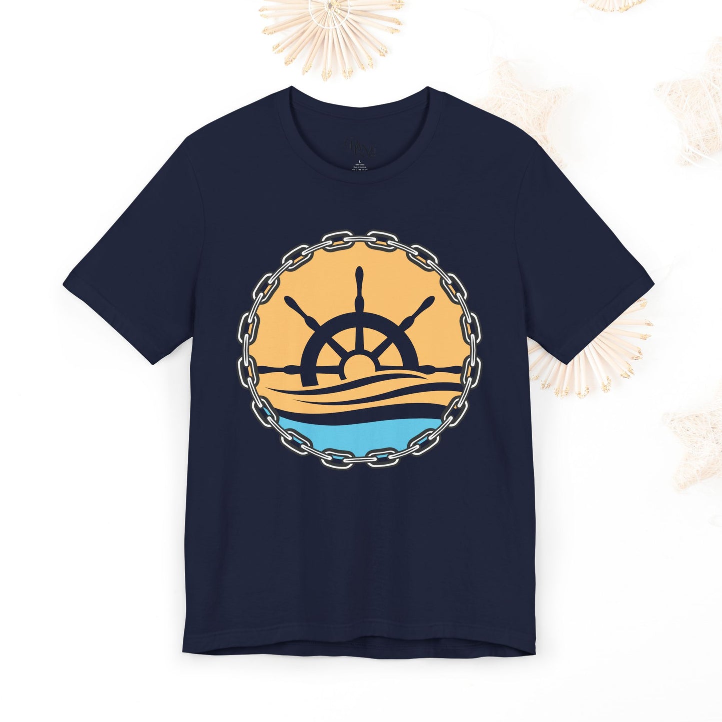 Nautical Adventure Unisex Tee, Beach Lover Gift, Summer Vibes, Ocean Spirit, Sailor Pride, Casual Everyday Wear, Sea, Ocean Tee - DiRoMi
