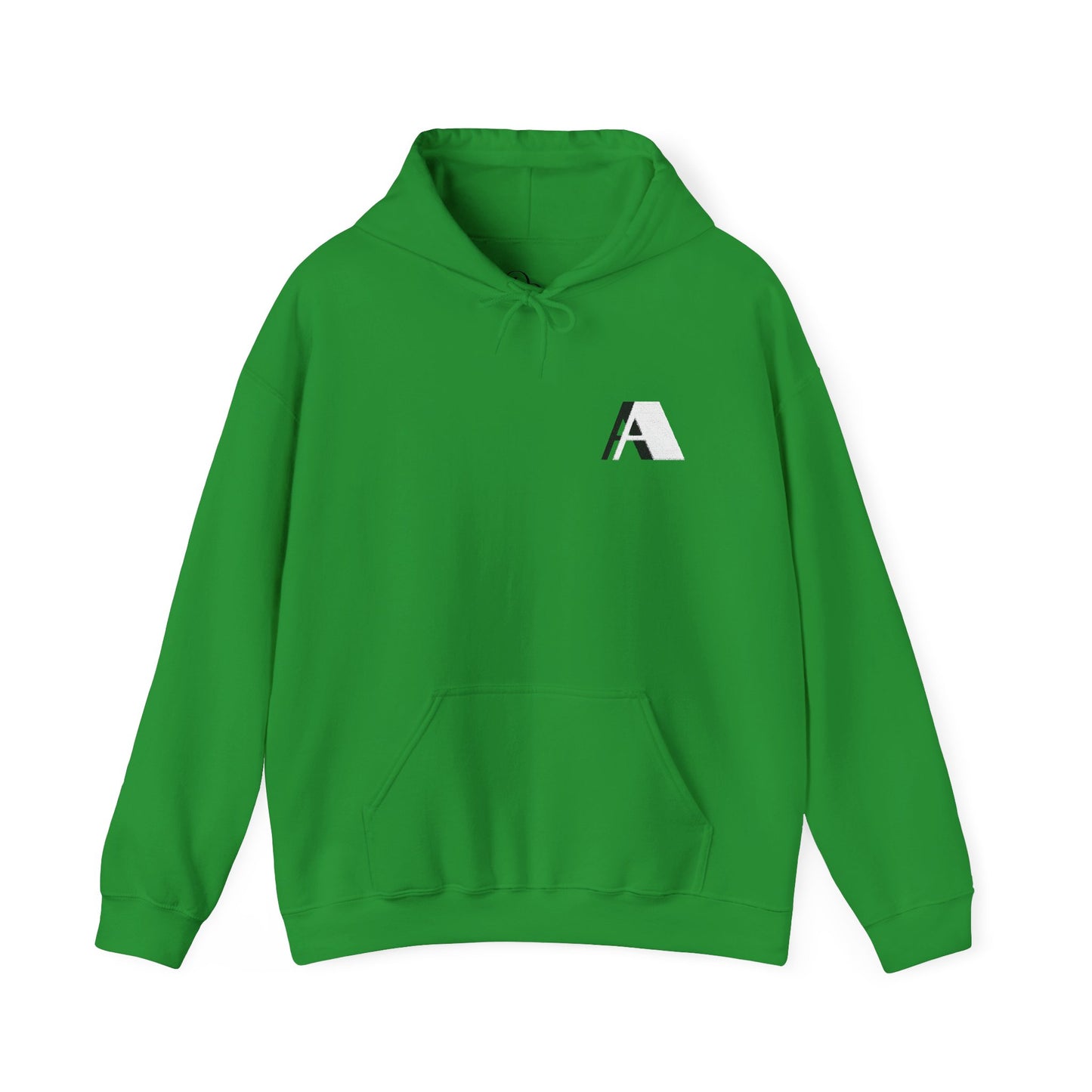 Personalized Minimalist Unisex Hoodie with Stylish Letter Print - Comfortable Heavy Blend Sweatshirt - DiRoMi